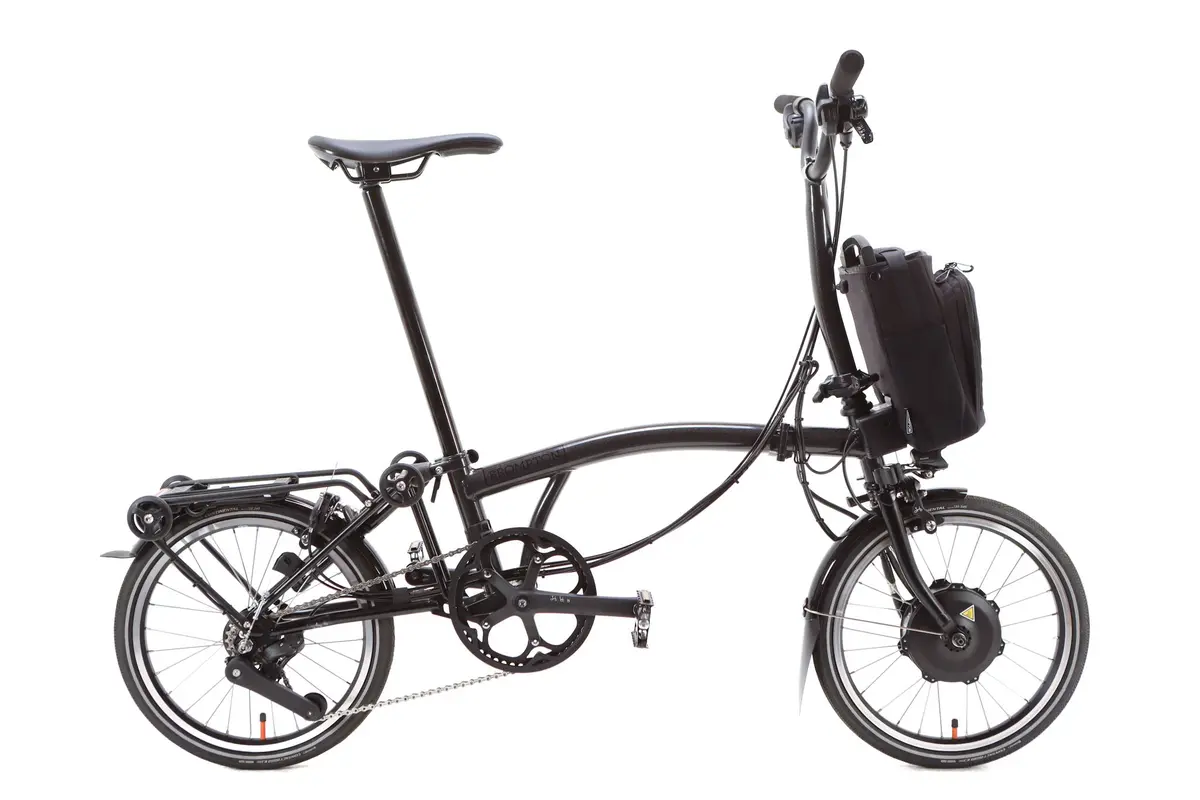 Brompton P-Line Explore Electric Folding Bike 2024 1