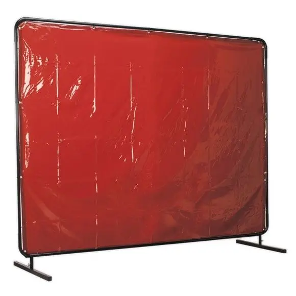Sealey Ssp993 Workshop Welding Curtain Frame 2.4 X 1.75Mtr 1