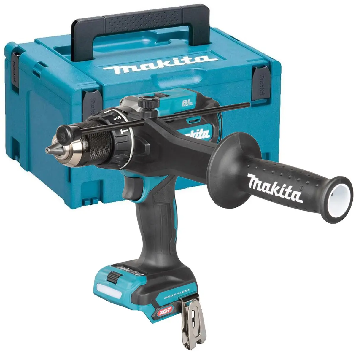 Makita Hp003gz01 40V Max Xgt Brushless Combi Drill Body Only With Makpac Case 1