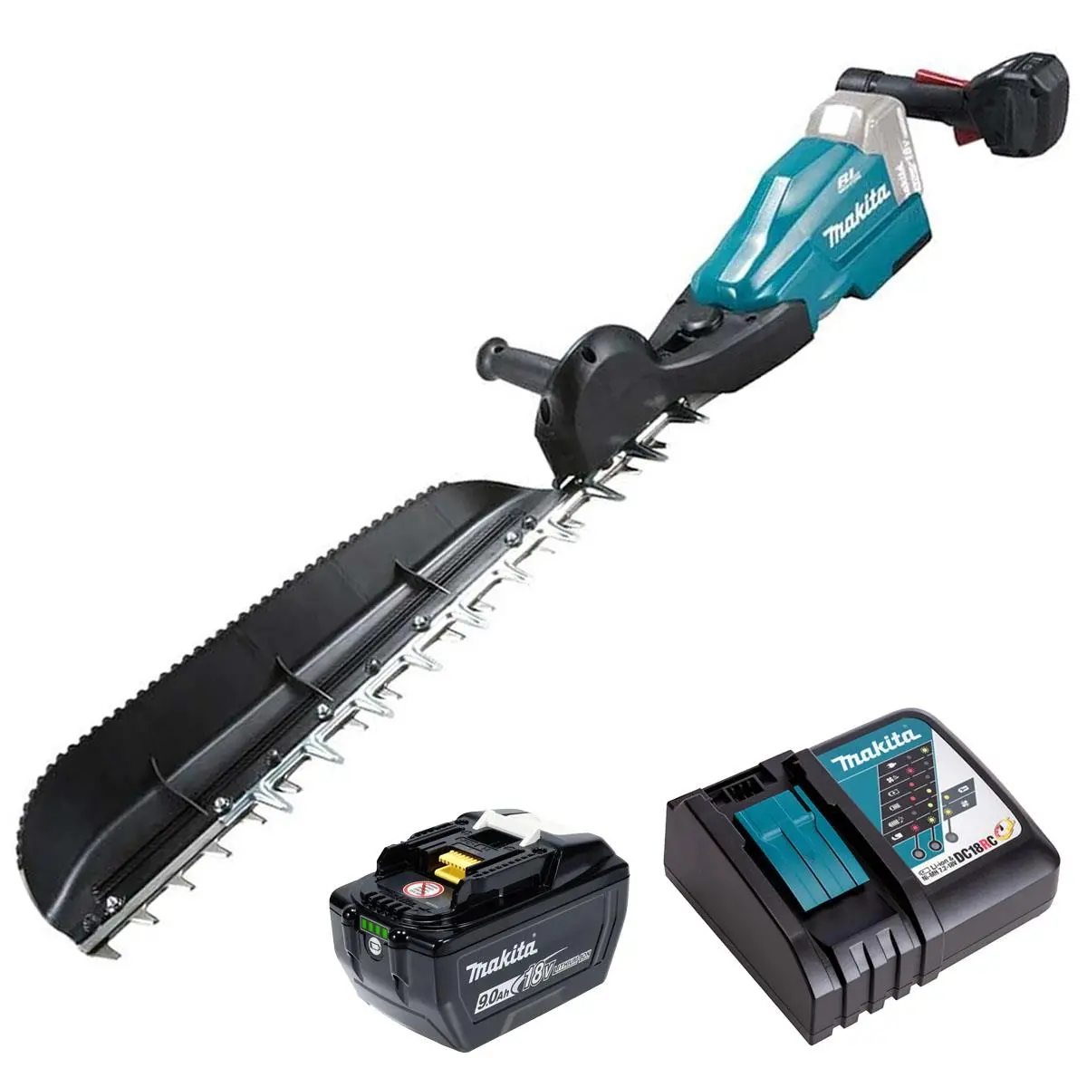 Makita Duh604sz 18V Lxt Brushless Hedge Trimmer With 1 X 9.0Ah Battery & Charger 1