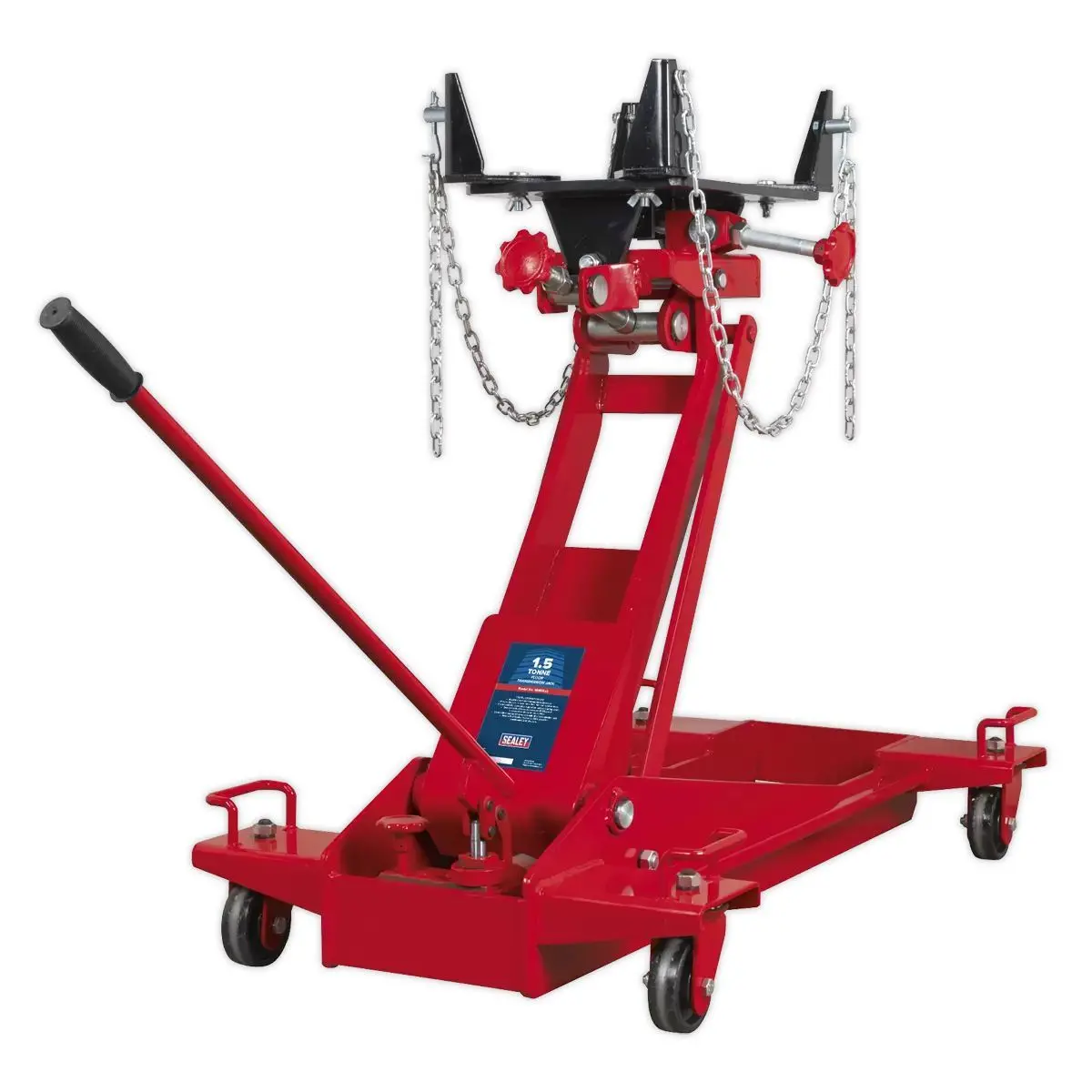Sealey 1500E 1.5 Tonne Floor Transmission Jack 1