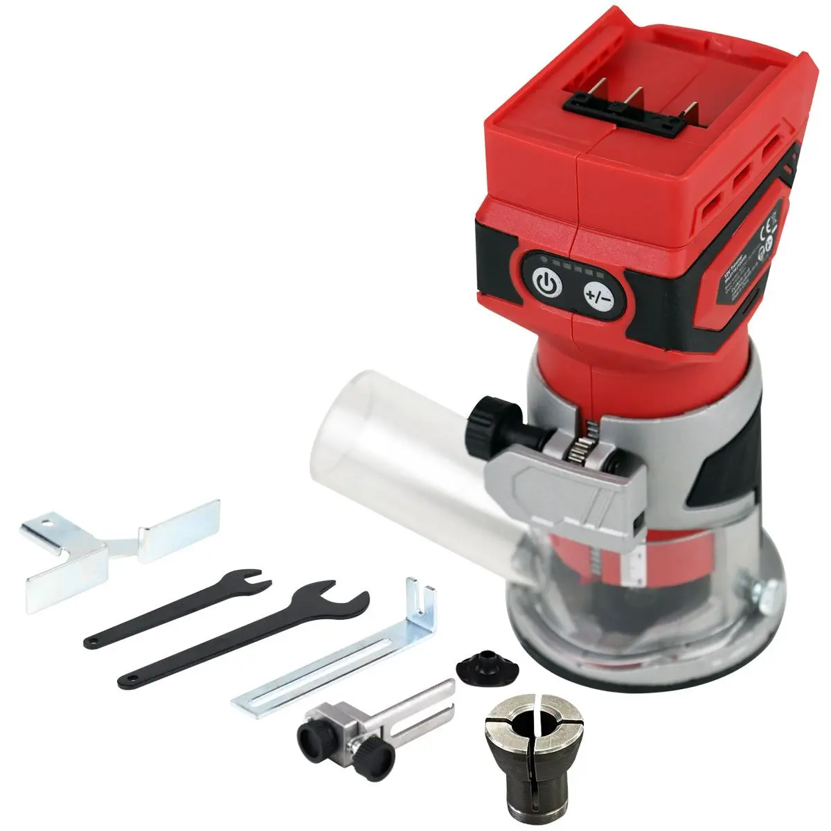Excel 18V Cordless 1/4" Router Trimmer (Battery & Charger Not Included) 1