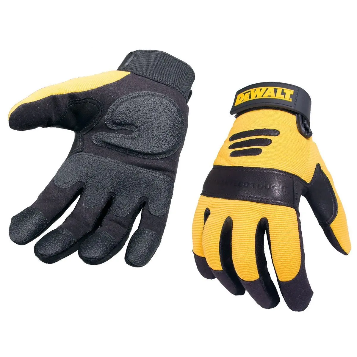 Dewalt Dpg21l Synthetic Padded Leather Palm Gloves 1