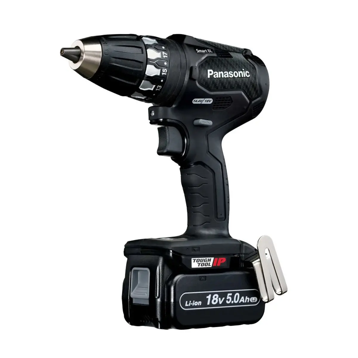 Panasonic Pan79a3lj Ey79a3lj2g31 18V Smart Brushless Combi Drill Driver 2 X 5.0Ah Li-Ion Batteries & Charger With Case 1