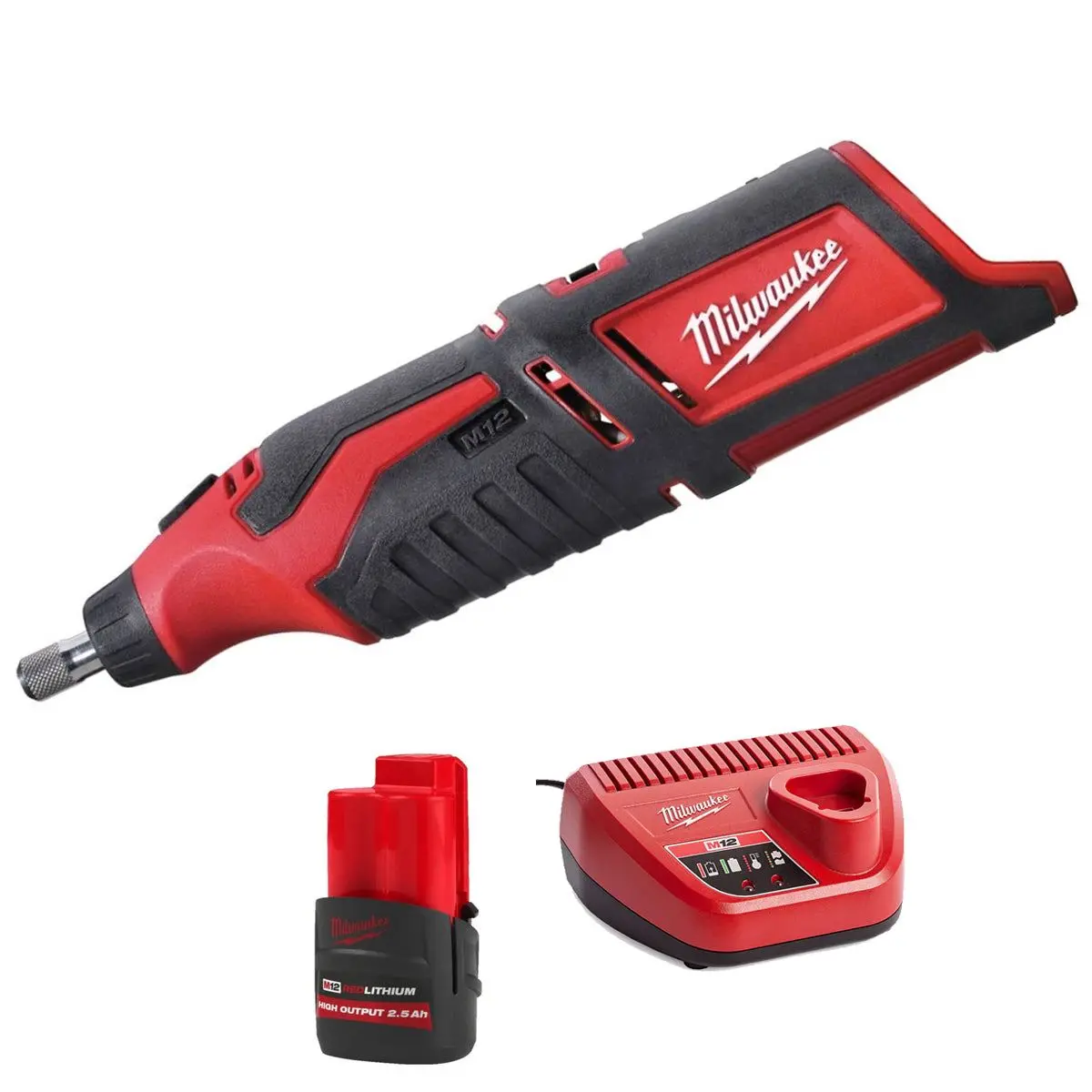 Milwaukee C12rt-0 12V Rotary Multi Tool With 1 X 2.5Ah Battery & Charger 1