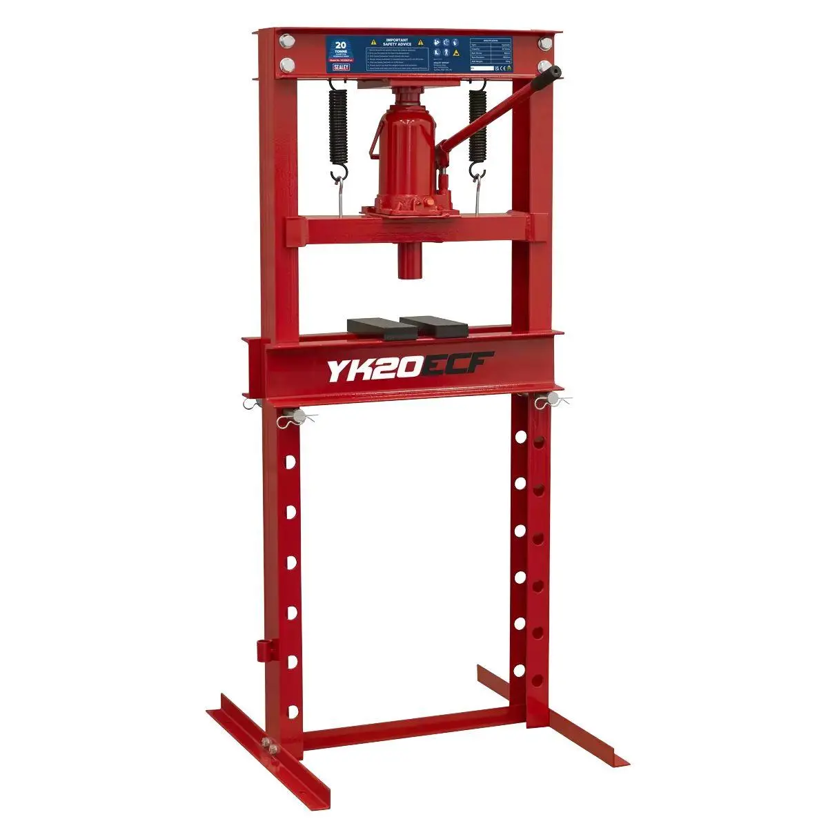 Sealey Yk20ecf 20Tonne Hydraulic Press Economy Floor Type 1