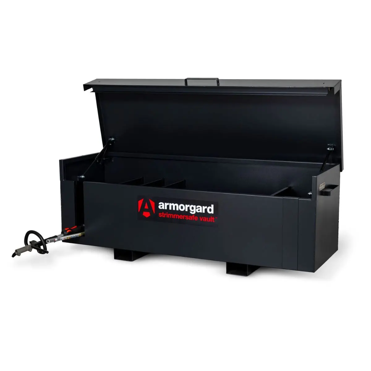 Armorgard Ssv6 Strimmer Safe Vault 1985Mm X 680Mm X 670Mm Secure Storage For Strimmers And Garden Tools 1