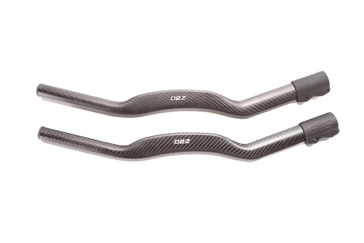 Drag2zero Underarm Ski Pole System – Hi Rise With Straight Grip 1