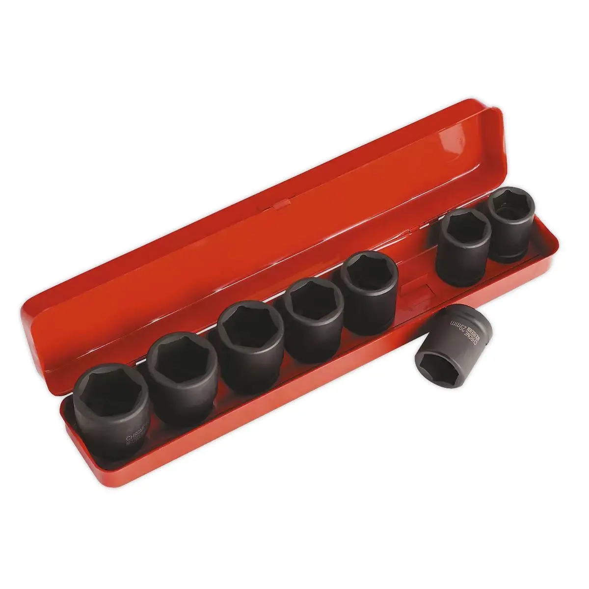 Sealey Ak77/9M Impact Socket Set 8Pc 3/4"Sq Drive 1