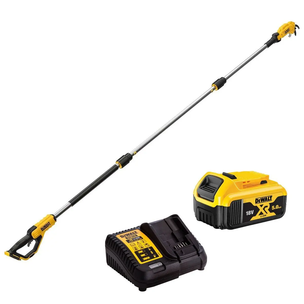 Dewalt Dcmpp569p1-Gb 18V Xr Pole Pruning Saw With 1 X 5.0Ah Battery & Charger 1