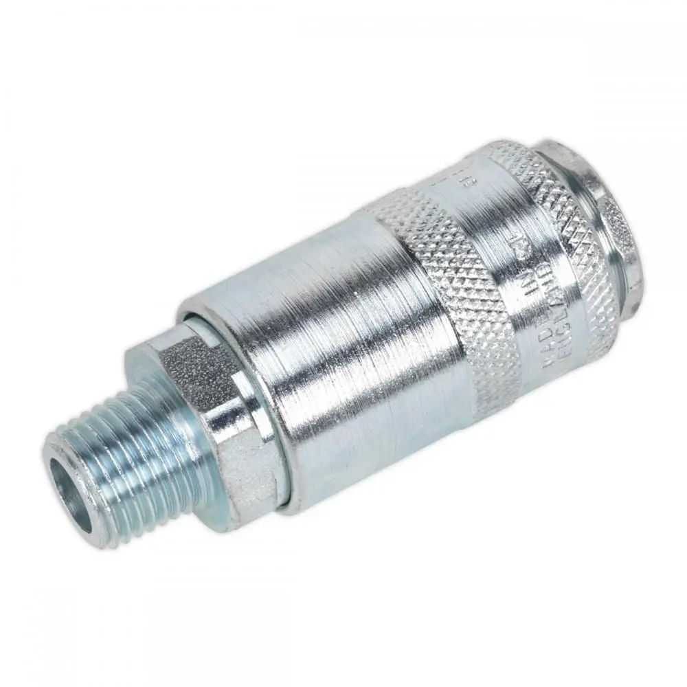 Sealey Ac01bp Coupling Body Male 1/4"Bspt Pack Of 50 1