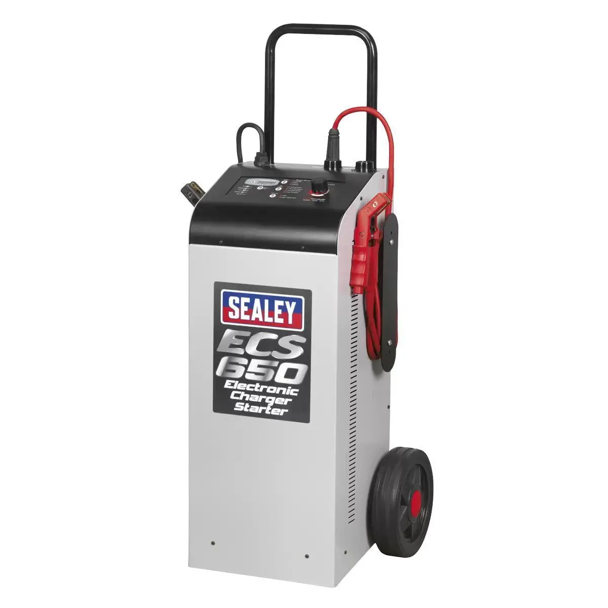 Sealey Ecs650 12/24V Electronic Charger Maintainer Starter 100/650A 1
