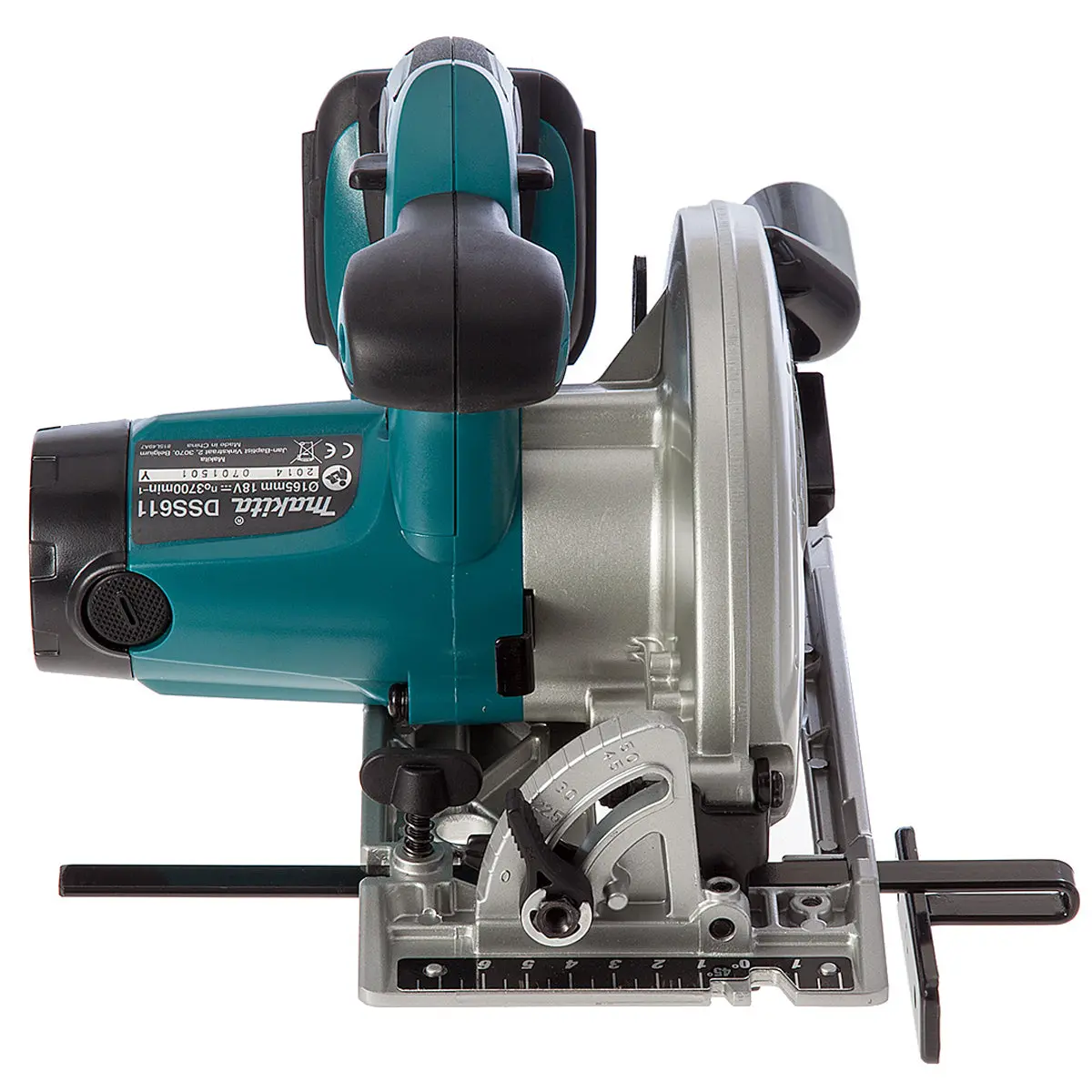 Makita Dss611z 18V 165Mm Circular Saw With 2 X 5.0Ah Batteries & Charger In Case 2