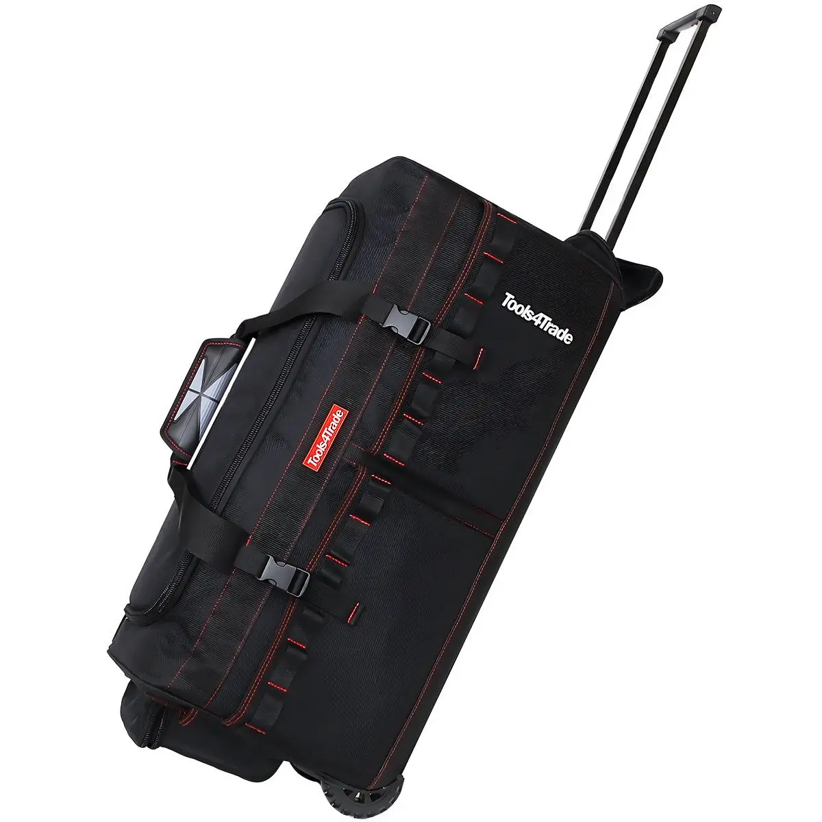 Tools4trade 26" Heavy Duty Tool Bag With Wheels Black 1