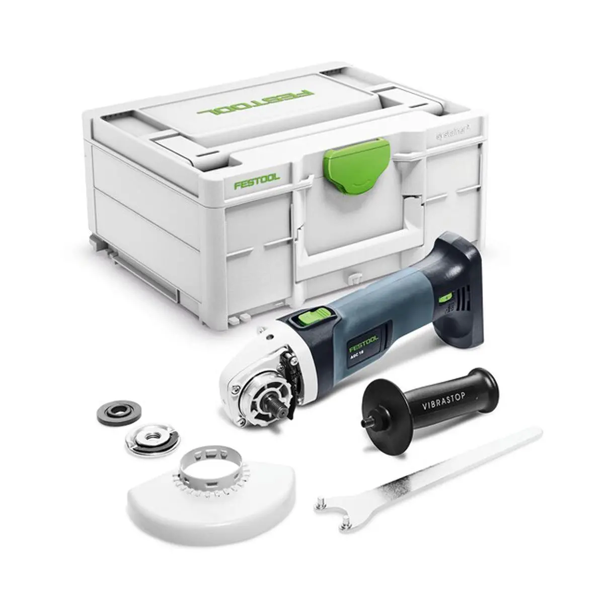 Festool Agc 18-125 Eb-Basic Gb 18V Brushless 125Mm Angle Grinder Body With Systainer - 578369 1