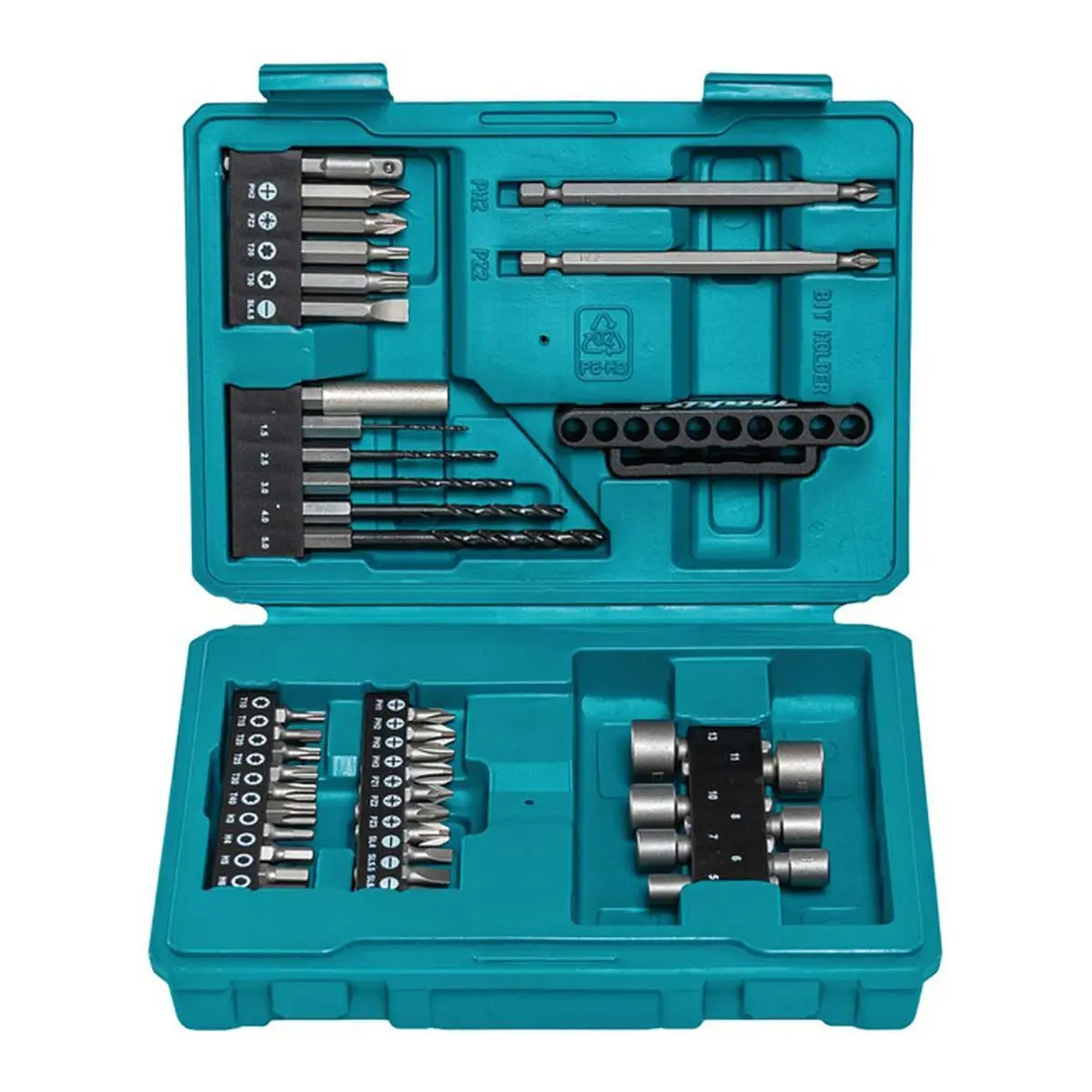 Makita E-13166 Drill & Screw Bit Set Of 42 Pieces In Case 1
