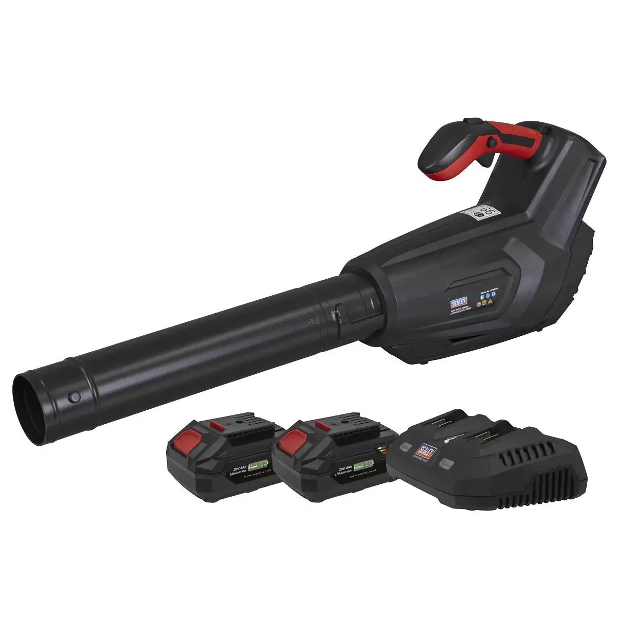 Sealey Cp40vbkit 40V Cordless Leaf Blower With 2 X 4.0Ah Battries & Charger 1