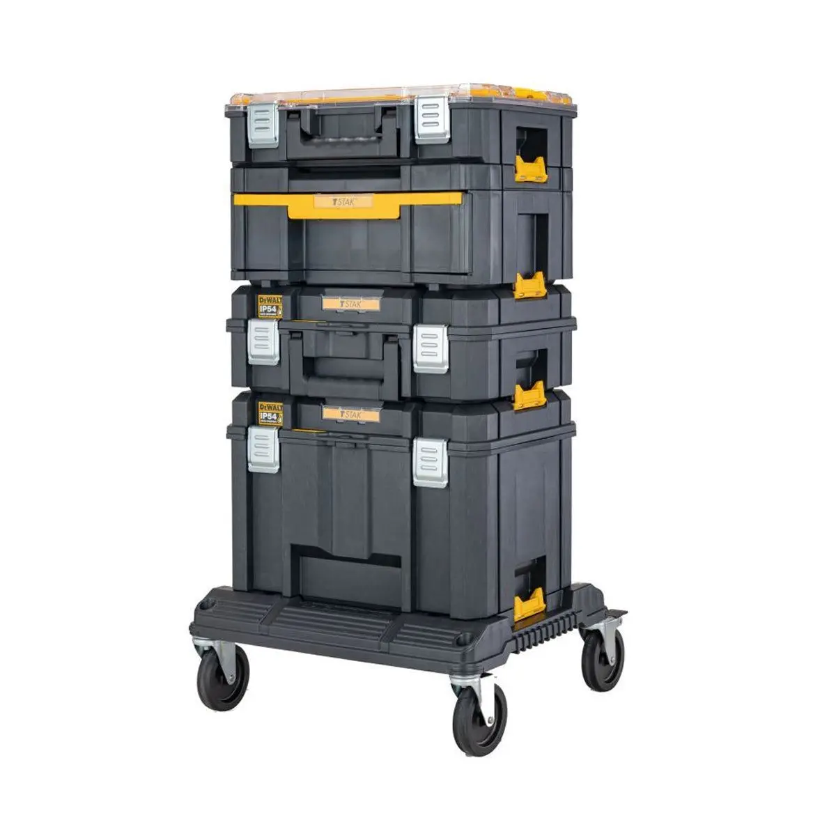 Dewalt Dwst83412-1 Tstak Stacking Case Toolbox System Wheeled Cart Trolley 2.0 1