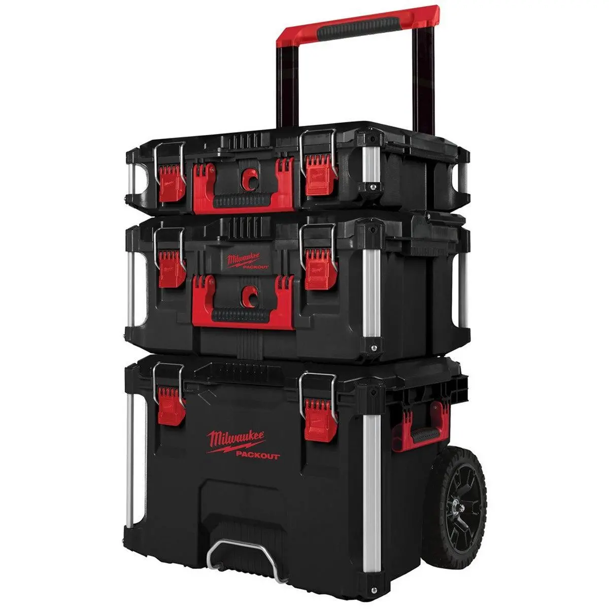 Milwaukee Packout Trolley Toolbox 3 Piece Set 4932464244 1