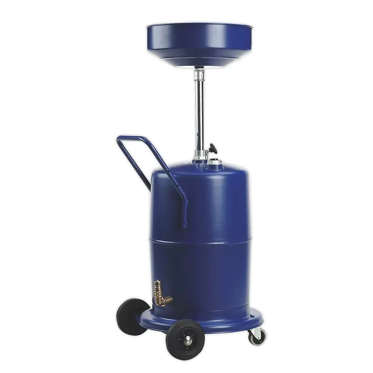 Sealey Ak450dx 75L Mobile Oil Drainer Pump Away 1