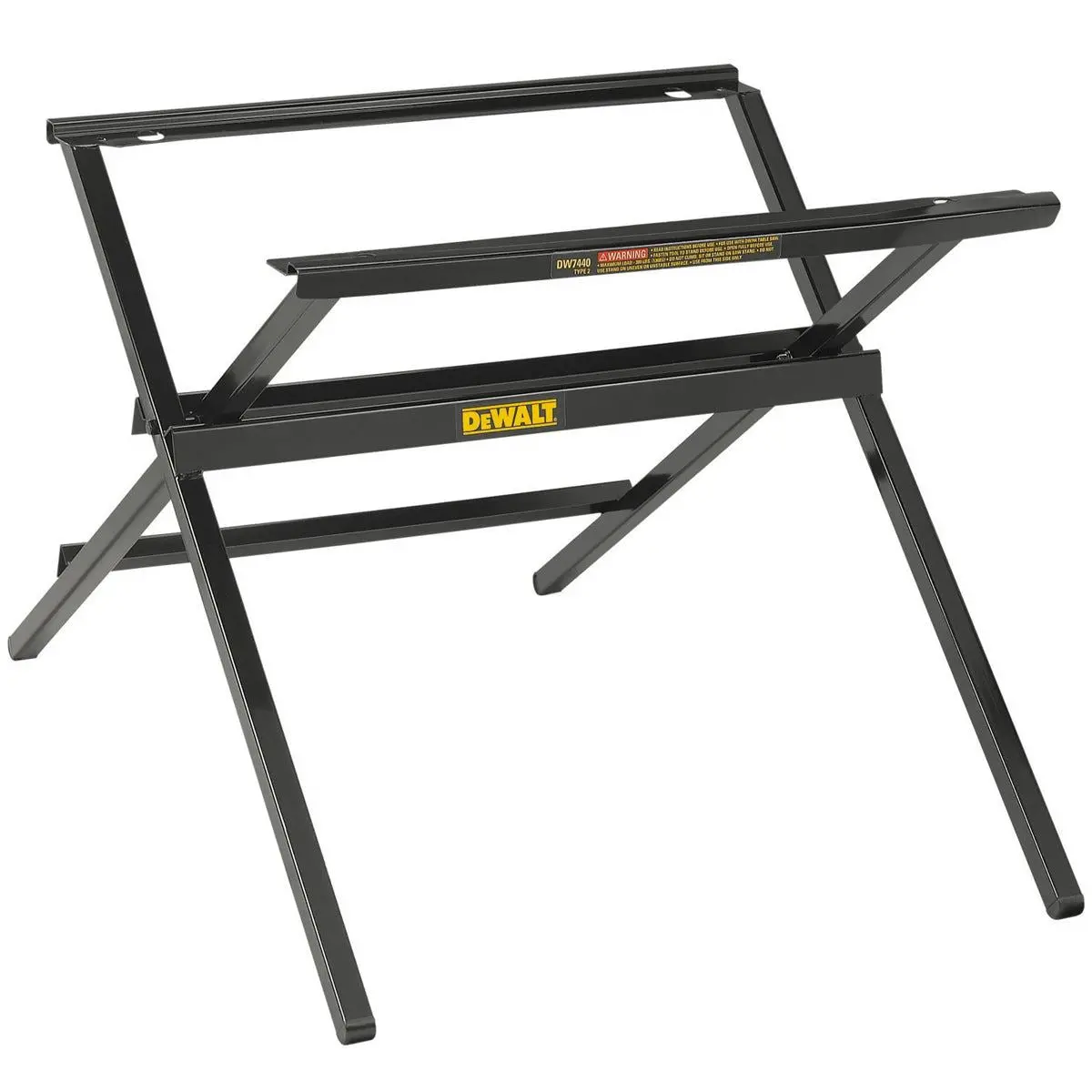 Dewalt Dwe74912 Folding Scissor Leg Stand For Dwe7491 Table Saw 1