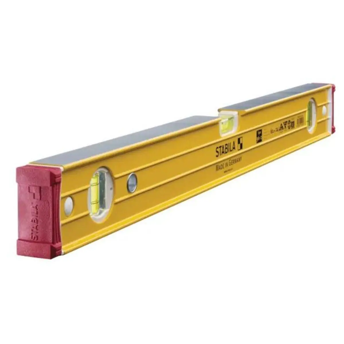 Stabila Stb96m280 96-M-2 Magnetic Spirit Level 200Cm With 3 Vials For Precision Leveling 15858 1