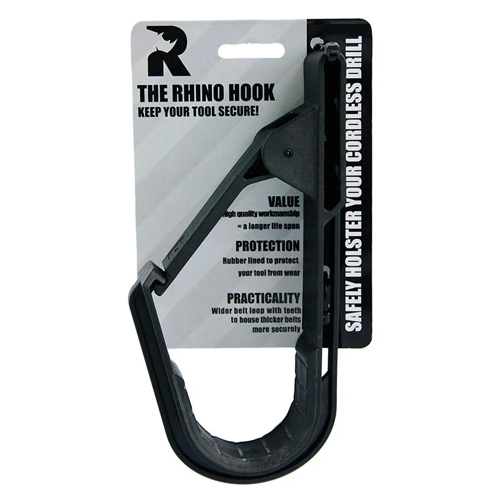 The Rhino Hook Universal Tool Belt Cordless Drill Holder 1
