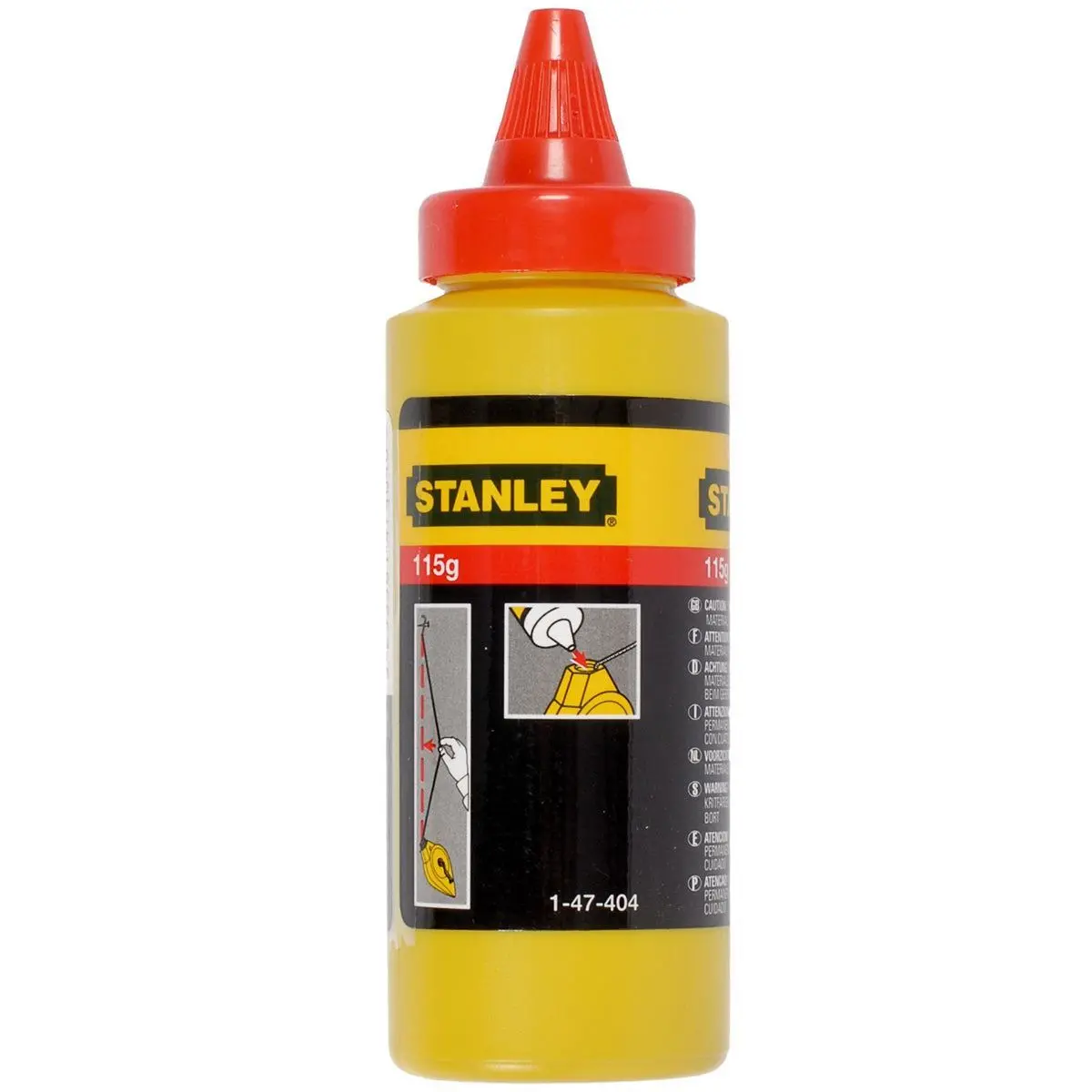 Stanley 1-47-404 Chalk Refill Red 113G Powdered Chalk Sta147404 1