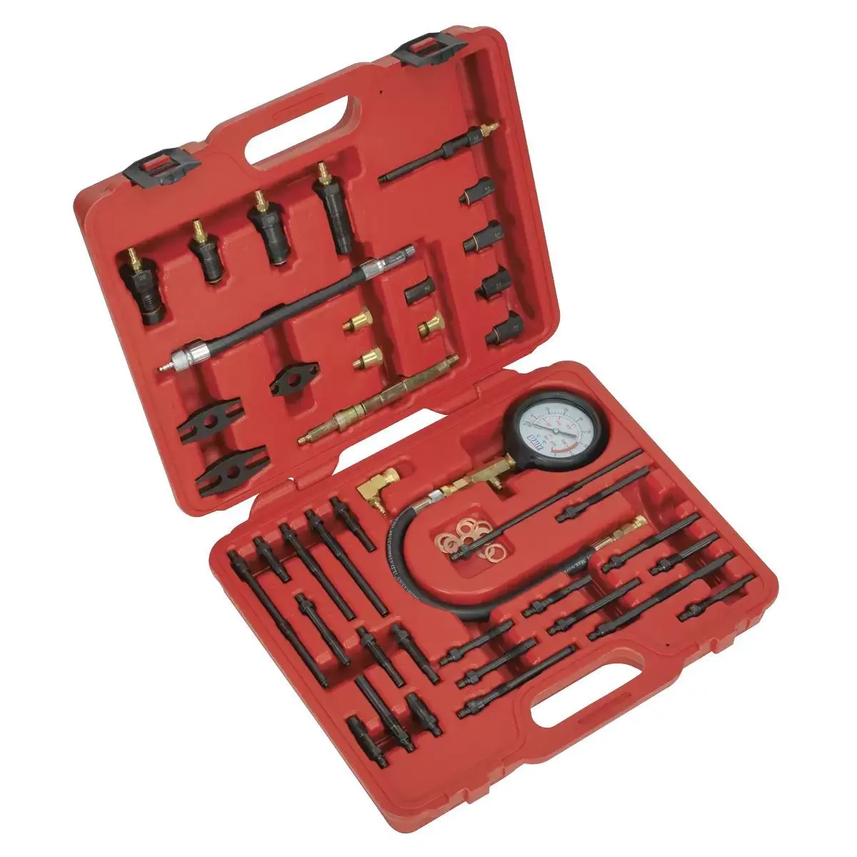 Sealey Vse3155 Petrol & Diesel Master Compression Test Kit 1
