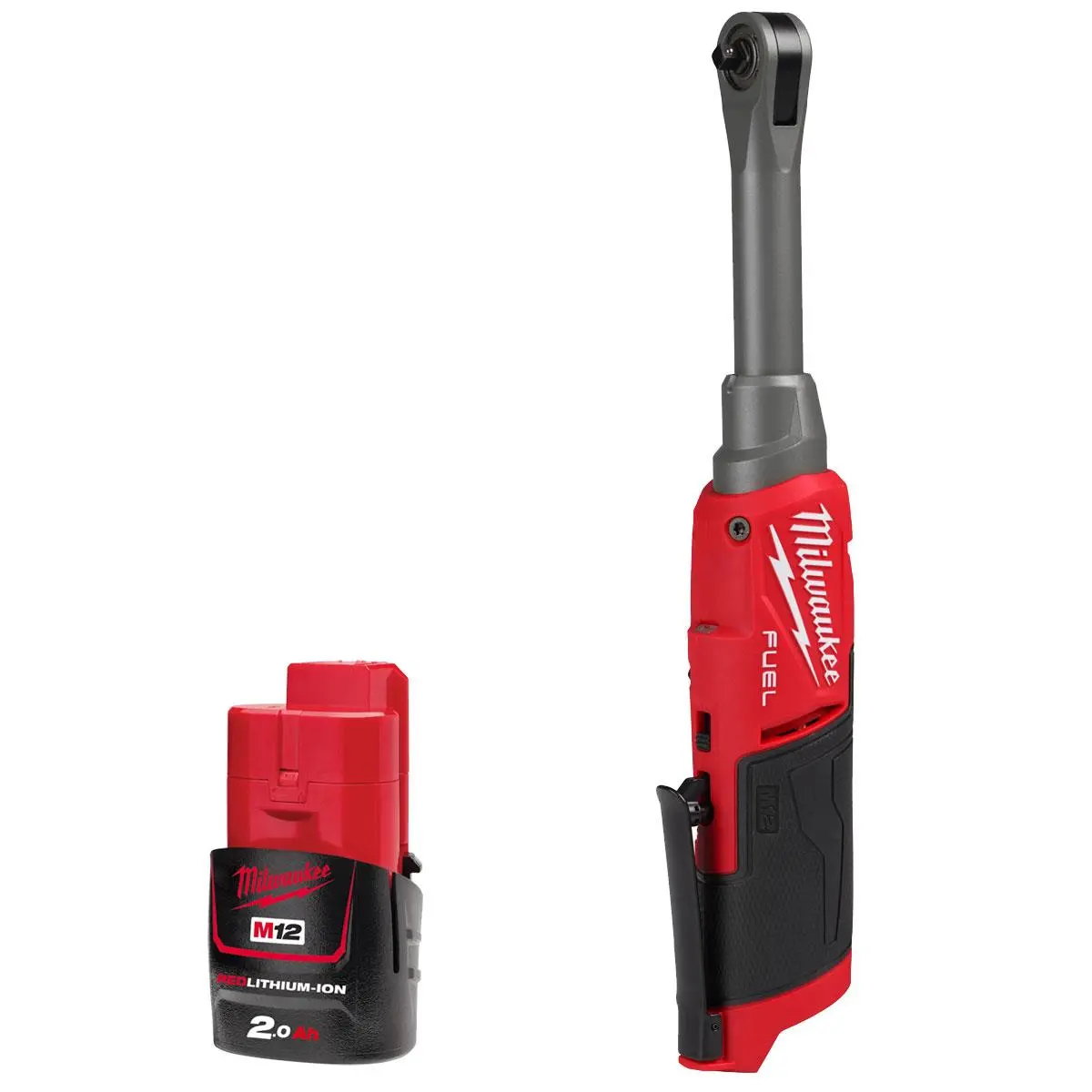 Milwaukee M12fhir14lr-0 12V Brushless 1/4" Ratchet With 1 X 2.0Ah Battery 1
