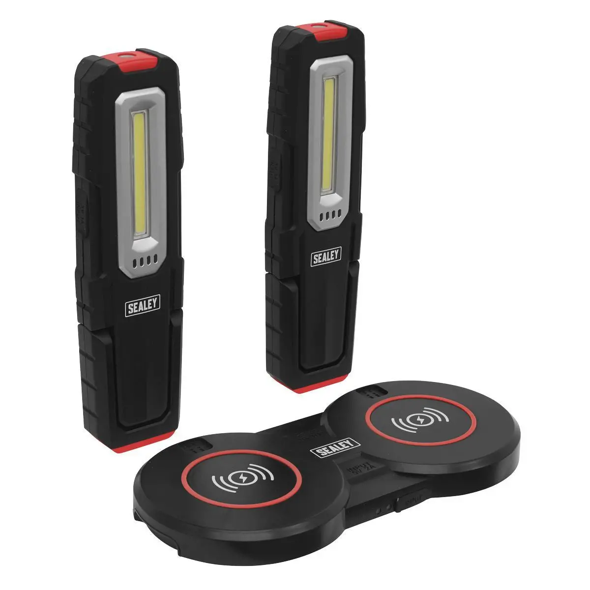 Sealey Ledwcbcombo5 Inspection Light Double Wireless Charging Base 1