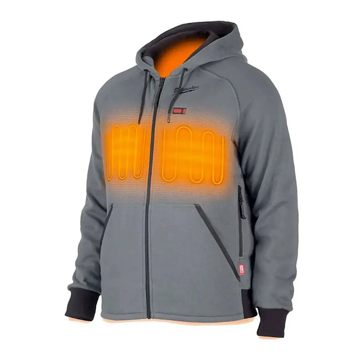 Milwaukee M12hhgrey4-0 12V Grey Heated Hoodie - Xl Extra Large 4932480069 1