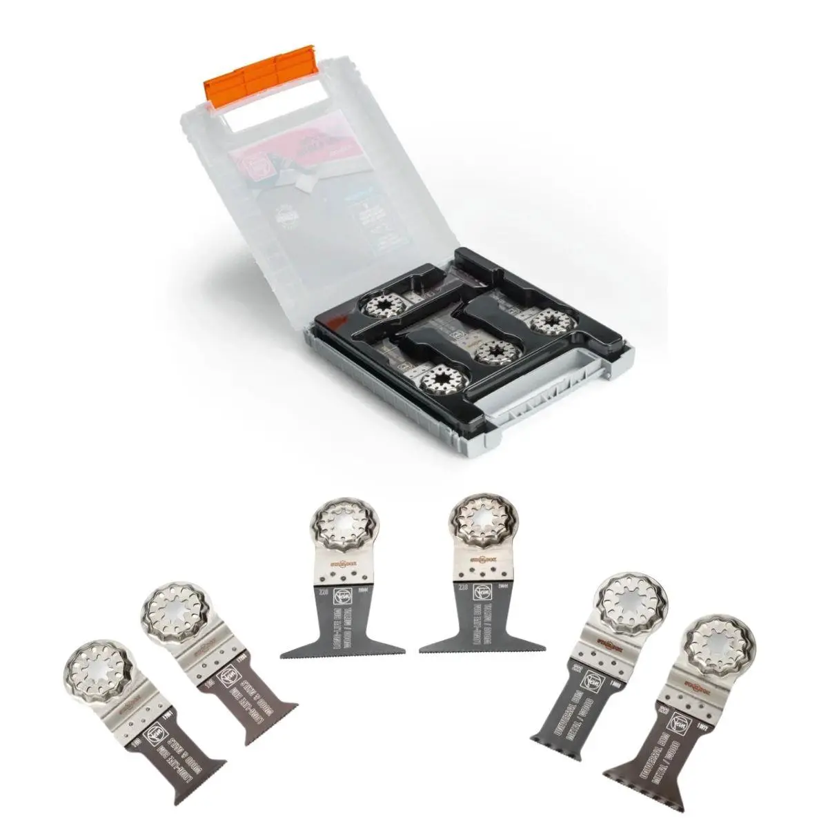 Fein Starlock E-Cut Wood Metal Multi-Tool Blade Pack Of 6 Piece - 35222967010 2