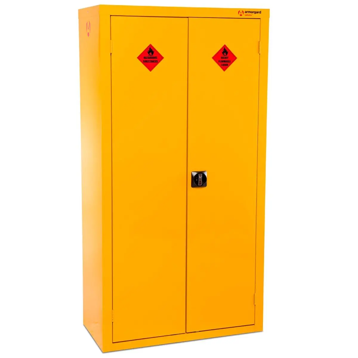 Armorgard Hfc7 Safestor Hazardous Floor Cupboard 900Mm X 480Mm X 1800Mm Safe Storage Of Materials 1