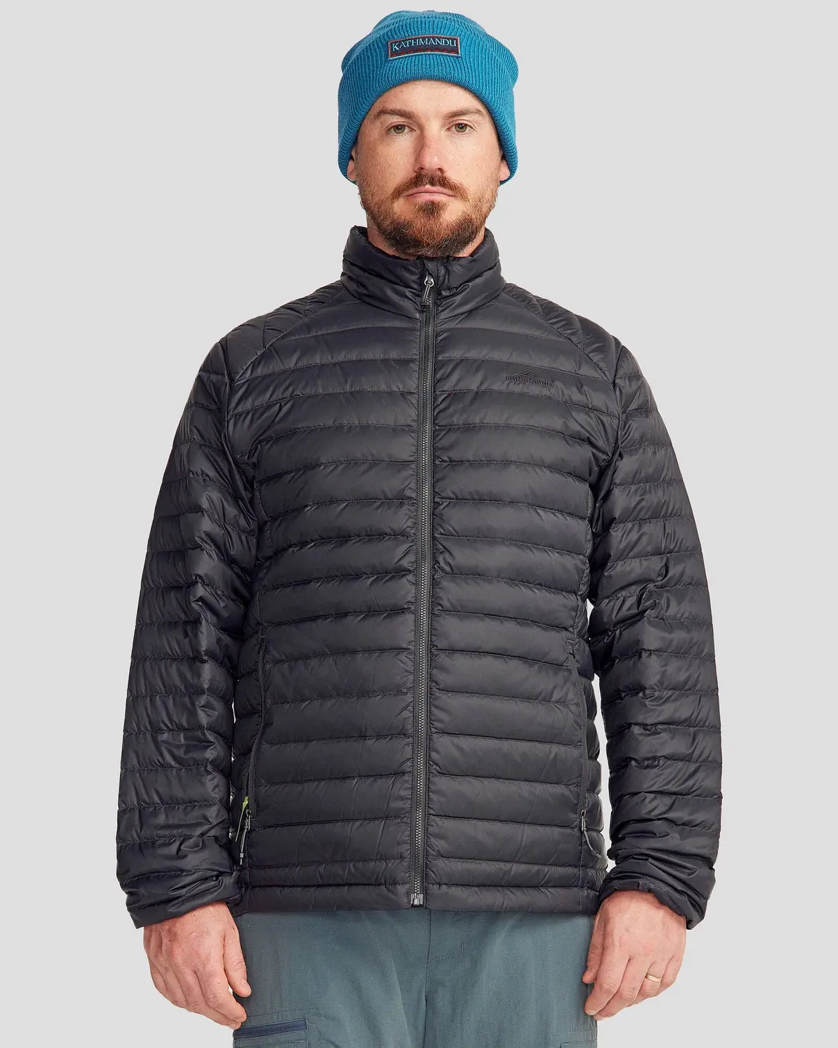 Men's Heli Down Jacket V4 - Black Stingray 1