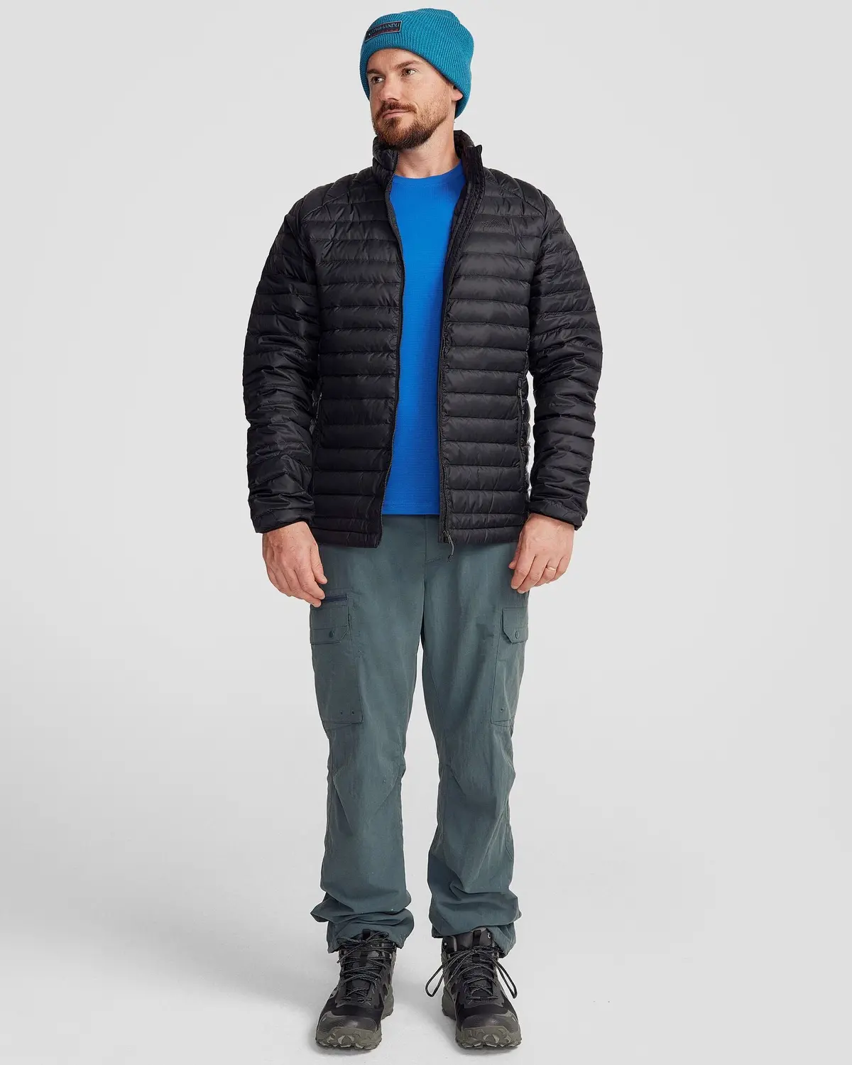 Men's Heli Down Jacket V4 - Black Stingray 2
