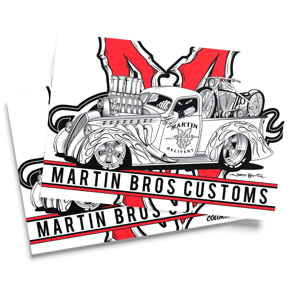 Pre-Order Limited Run - Lines & Legends - The Original Martin Brothers Sketch Collection 1