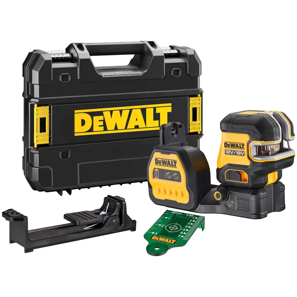 Dewalt Dce825ng18 12/18V 5 Spot & Cross Green Beam Laser Body Only 1