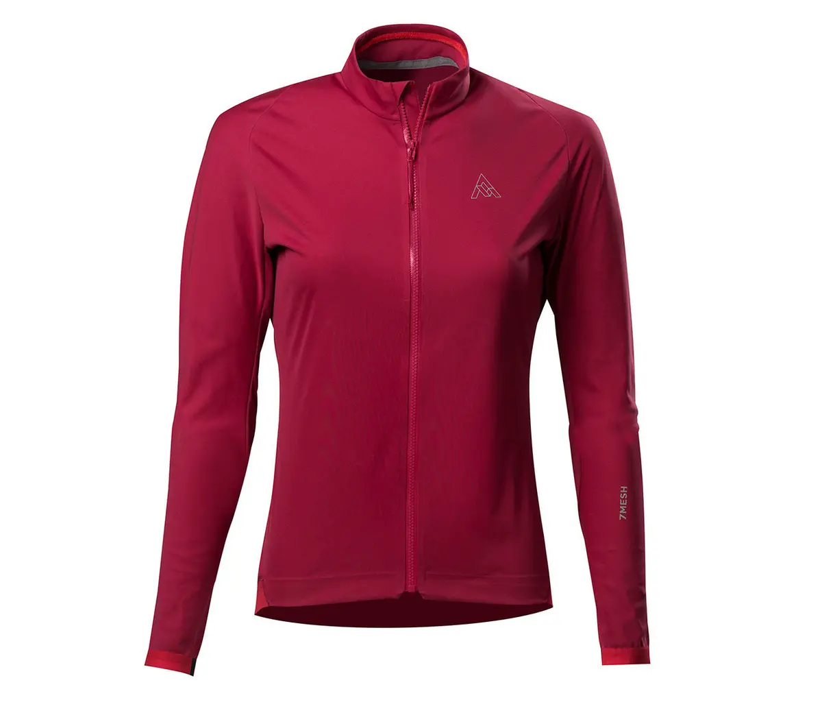 7Mesh Synergy Women's Long Sleeve Jersey, Plum - Size Medium 1