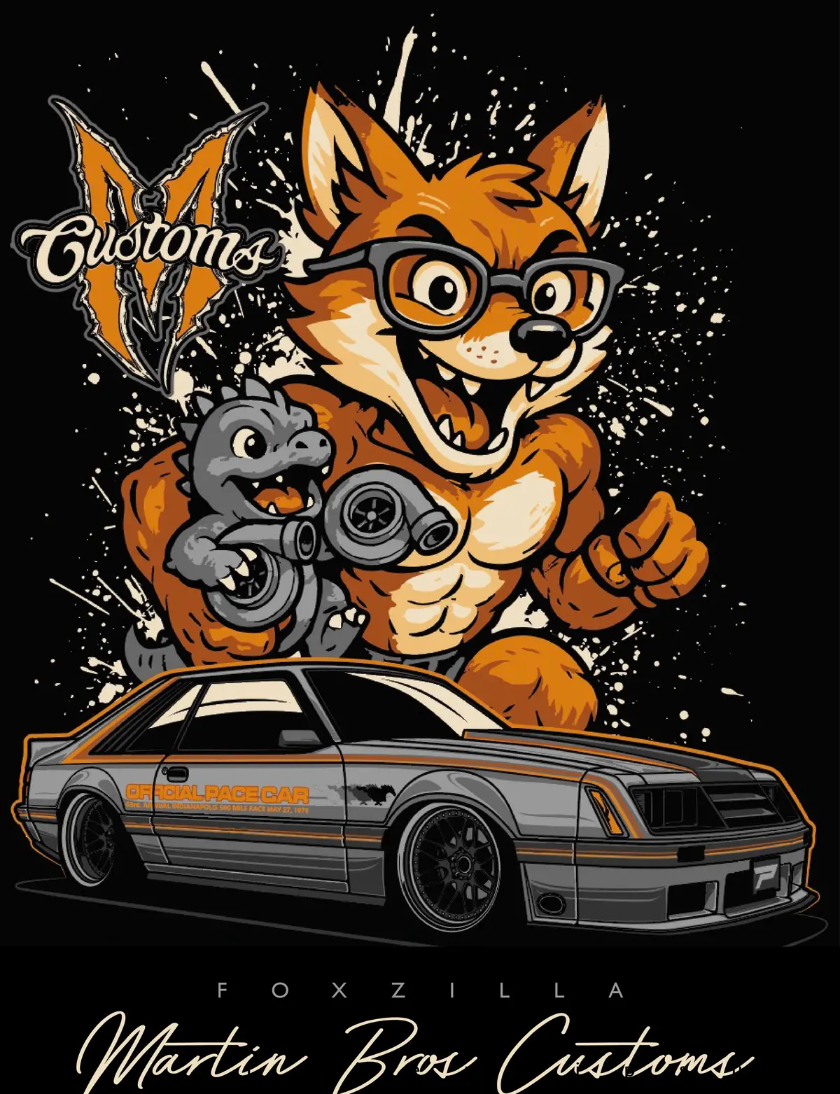The Foxzilla 1979 Pace Car 1