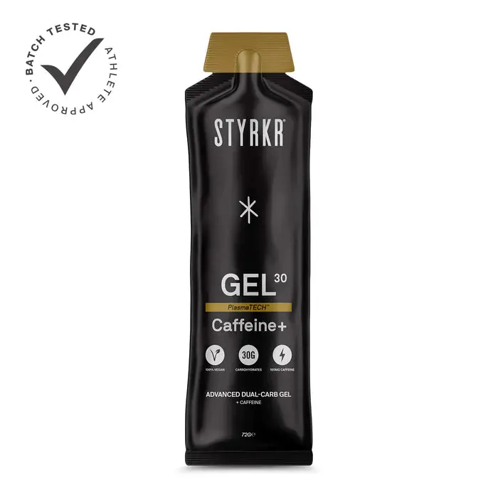 Styrkr Gel30 Caffeine Dual-Carb Energy Gel 1