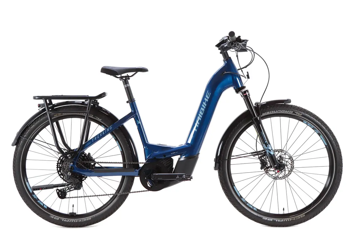 Haibike Trekking 8 Low Shimano Cues Electric Hybrid Bike 2023, Size Small 1