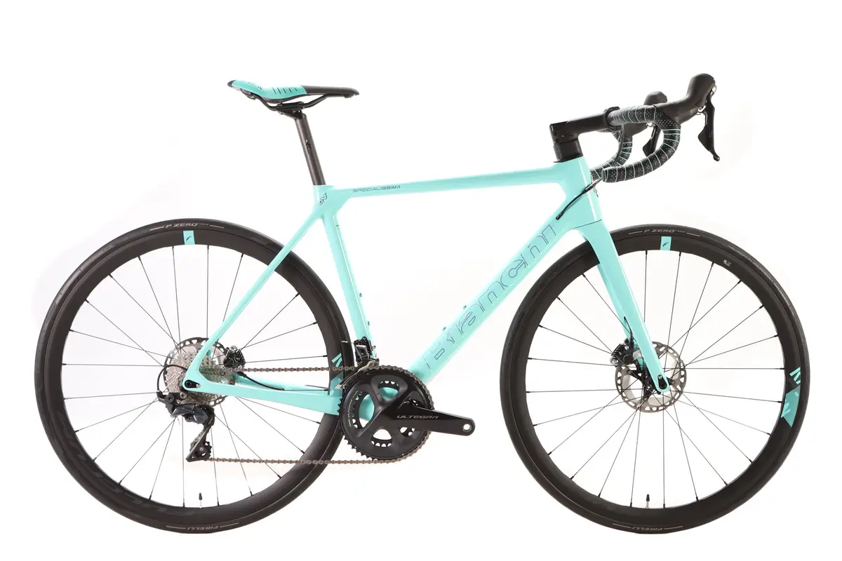 Bianchi Specialissima Shimano Ultegra Disc Road Bike 2022, Size 55Cm 1