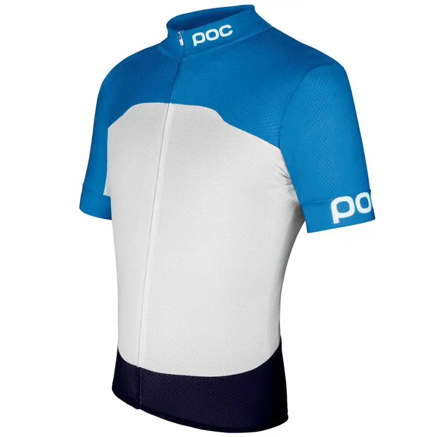 Poc Raceday Climber Short Sleeve Jersey, Garminium Blue/ Hydrogen White 1