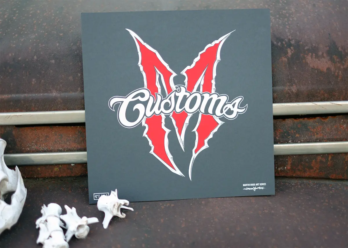 Limited Edition Print(S) - "M" Print 1