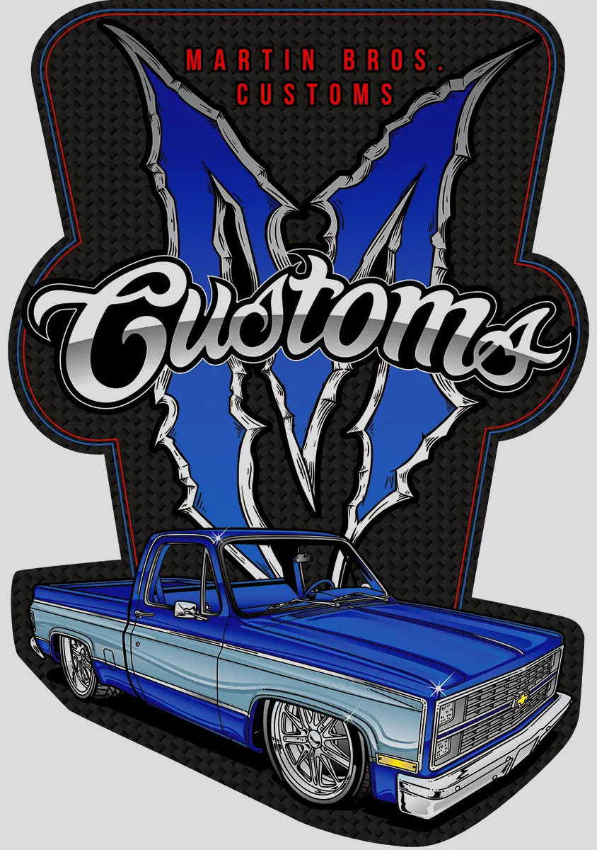 Custom Metal C10 Sign 1