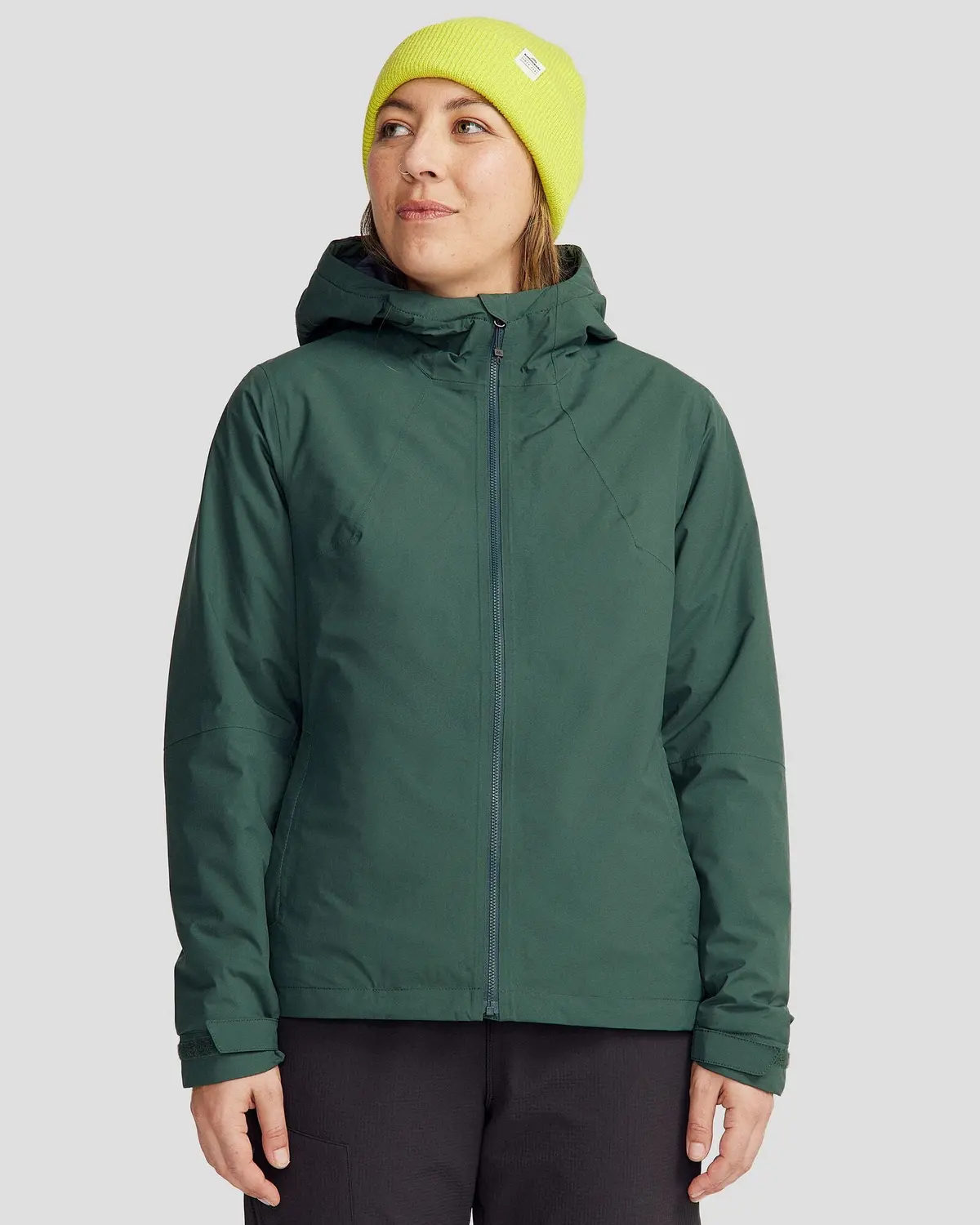 Women's Trailhead 2L Novaloft Rain Jacket - Deep Forest 1