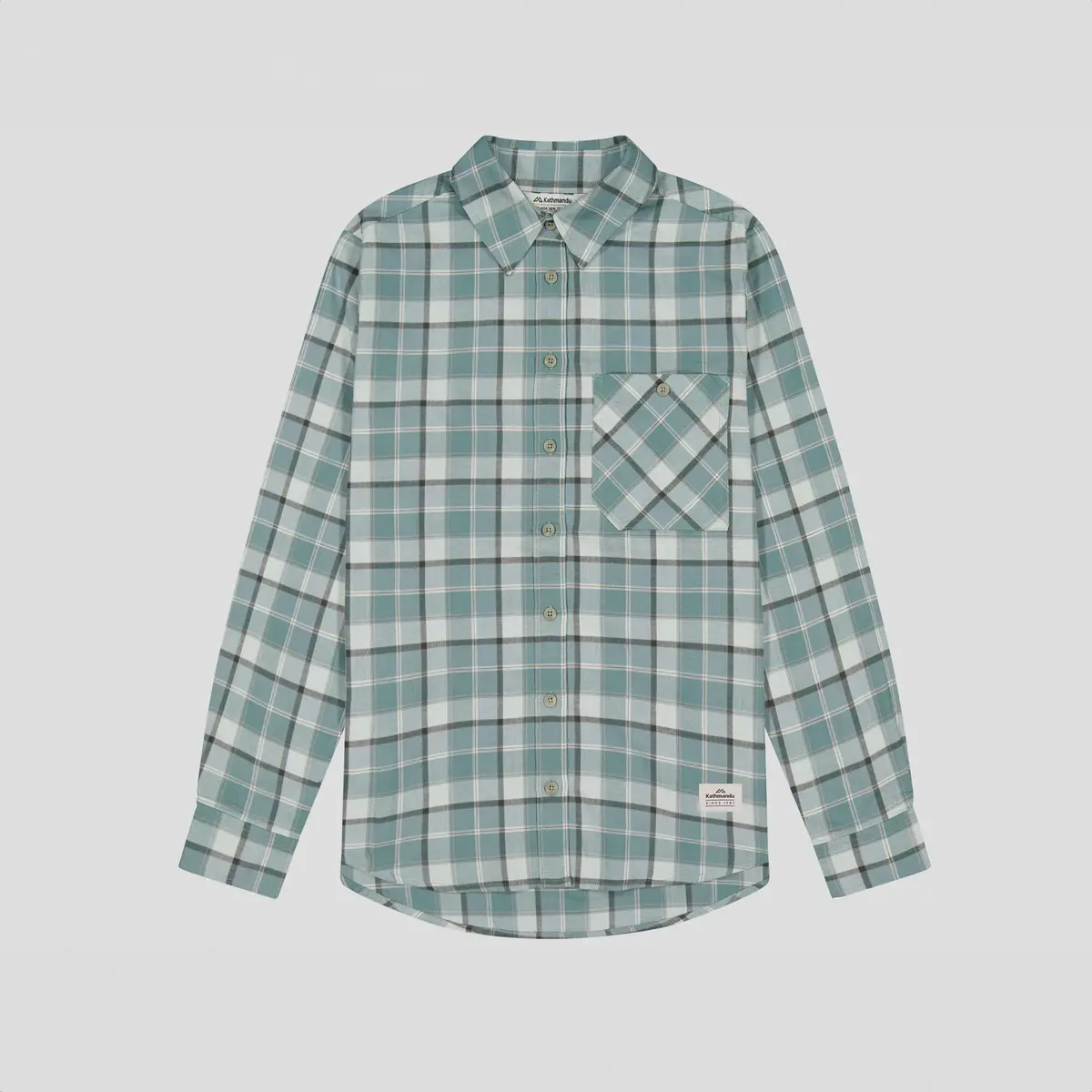 Women's Fyfe L/S Shirt - Deep Forest Plaid 5