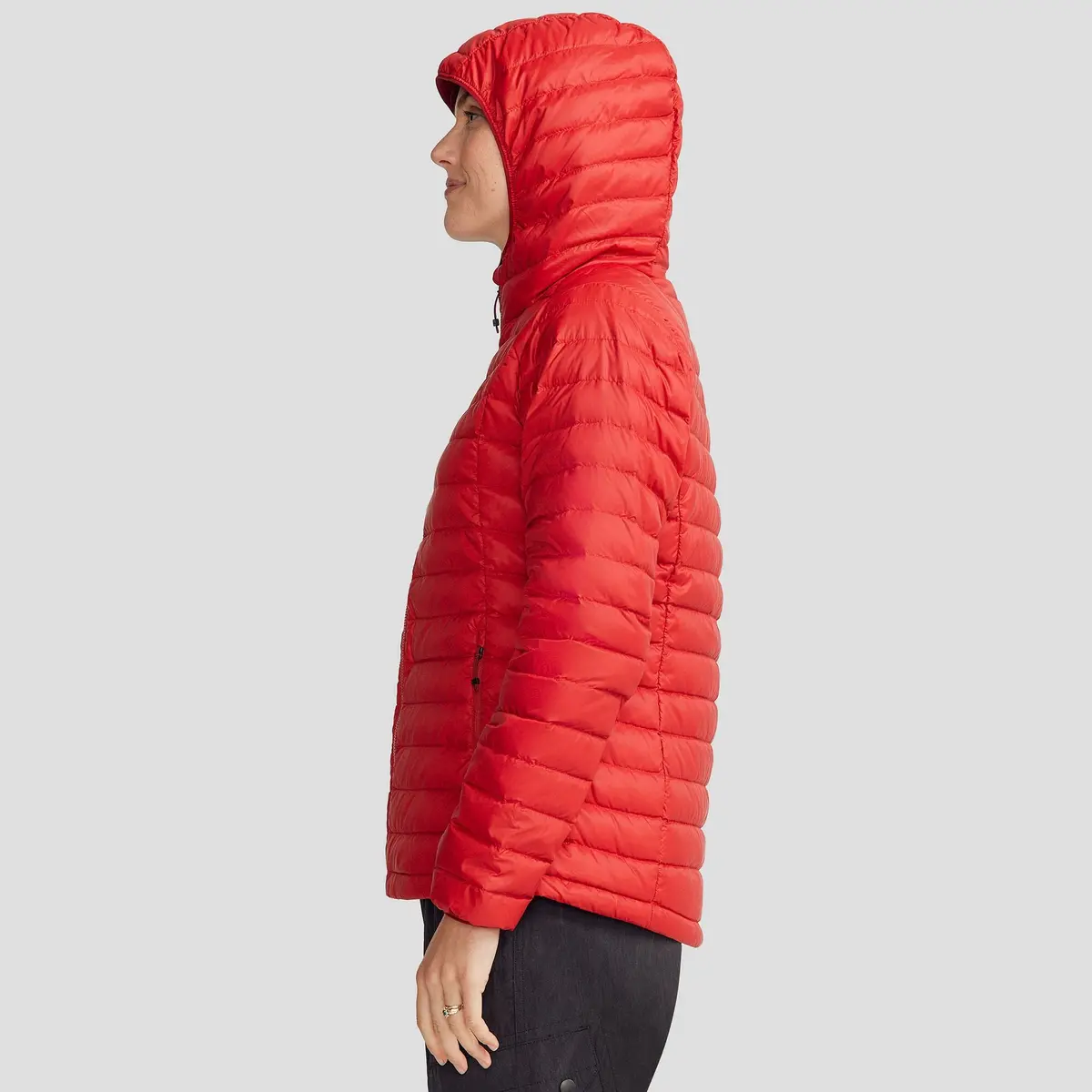 Women's Heli Down Hooded Jacket V3 - Spicy Chilli Pepper 3