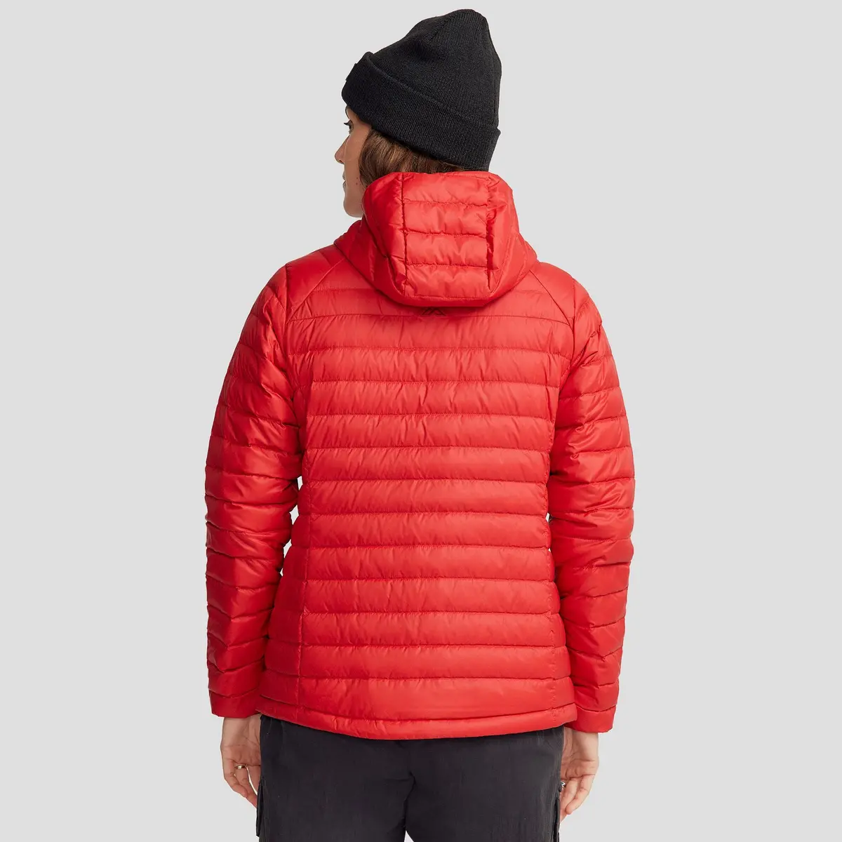 Women's Heli Down Hooded Jacket V3 - Spicy Chilli Pepper 4